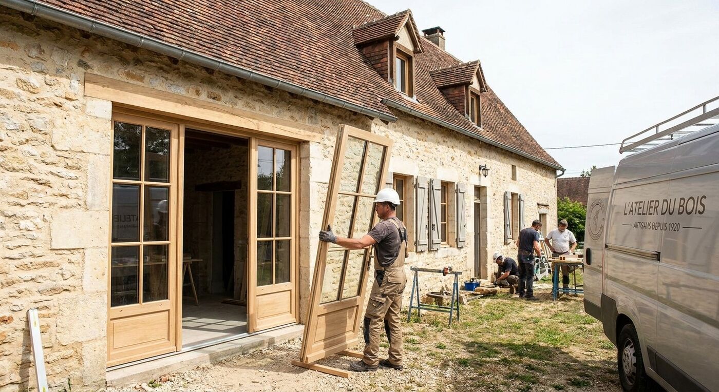Projet de Menuisier - Photo 3